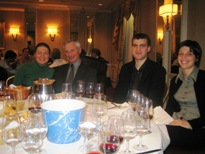 Ren� Rostaing et ses enfants